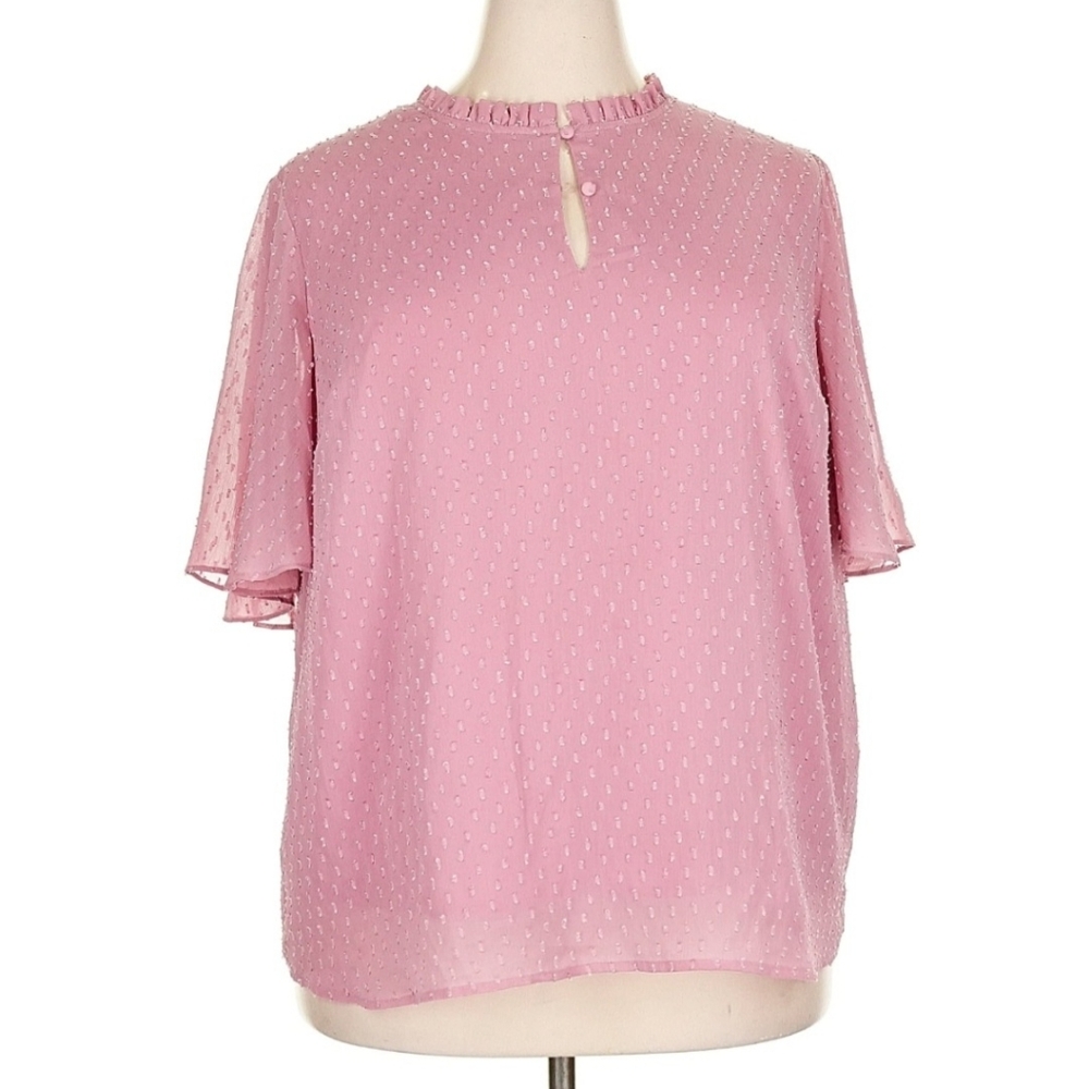 Ava & Viv Pink Blouse